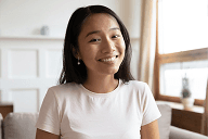Smiling woman